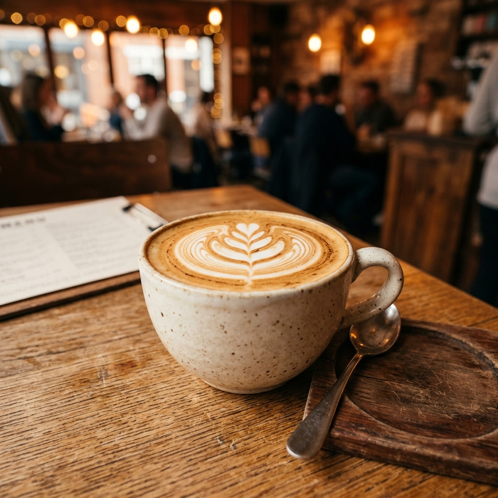 Latte Art Cafe Susu Indonesia
